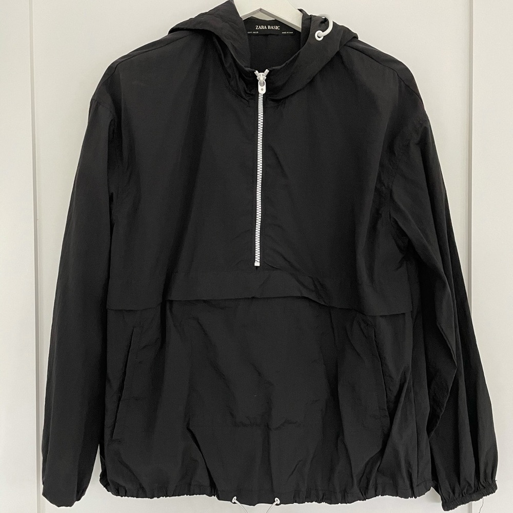 Zara Half-Zip Windbreaker in Small